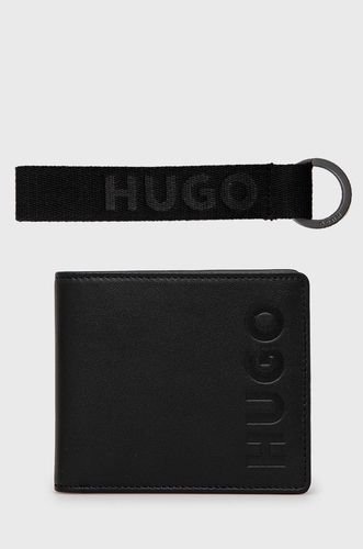 HUGO portfel skórzany + brelok 539.99PLN
