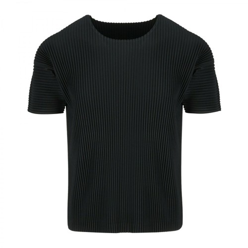 Issey Miyake, T-Shirt Czarny, male, 756.00PLN