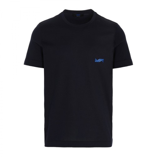 Kiton, T-shirt Niebieski, male, 1026.00PLN