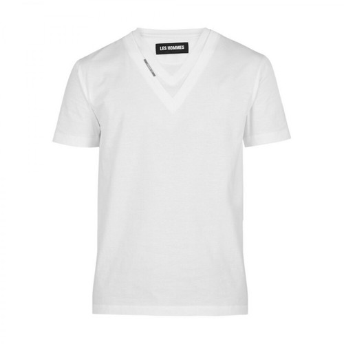 Les Hommes, T-Shirt Biały, male, 384.00PLN