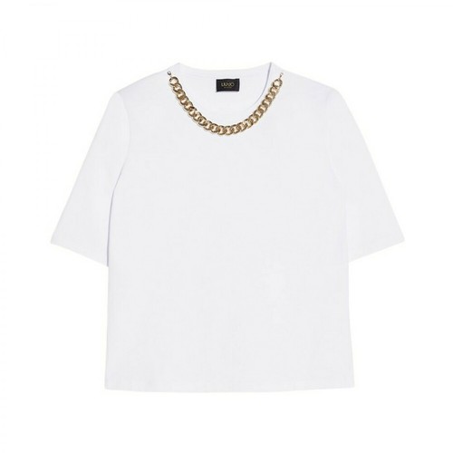 Liu Jo, T-shirt Biały, female, 160.00PLN