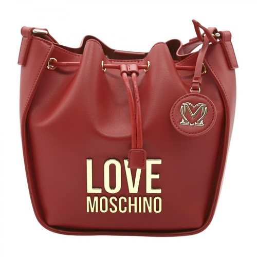 Love Moschino, Bag Czerwony, female, 730.00PLN
