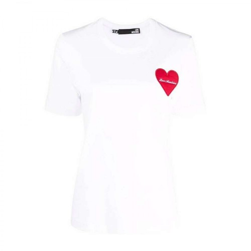 Love Moschino, T-Shirt Biały, female, 502.00PLN