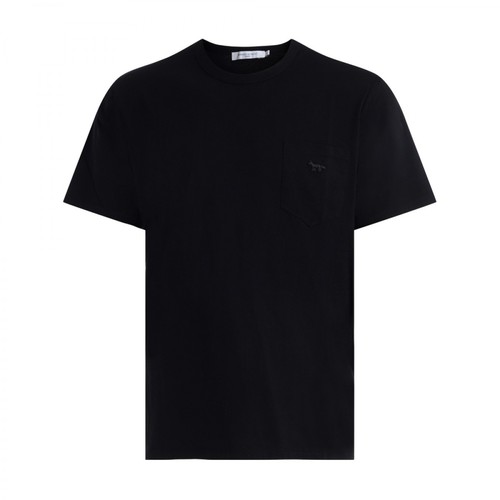 Maison Kitsuné, T-shirt Czarny, male, 342.00PLN
