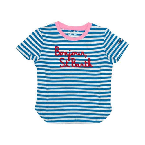 MC2 Saint Barth, T-shirt Niebieski, female, 274.00PLN