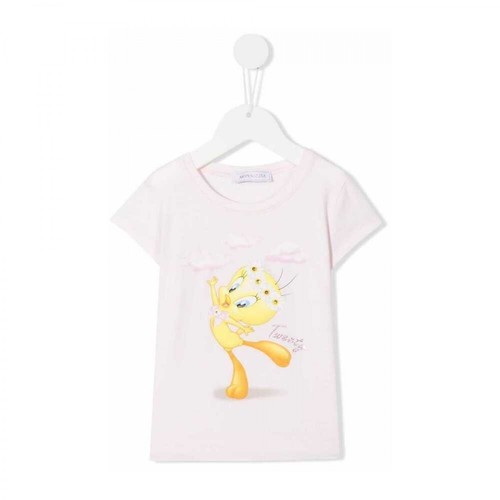 Monnalisa, T-shirt Różowy, female, 124.00PLN