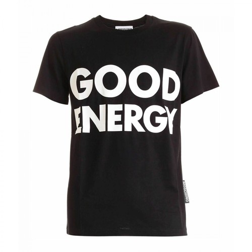 Moschino, Good Energy T-shirt Czarny, male, 924.00PLN