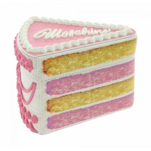 Moschino, Slice of Cake Clutch Różowy, female, 3808.00PLN
