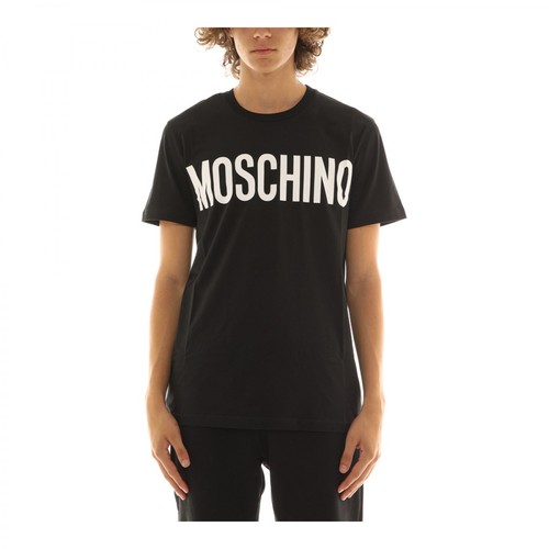 Moschino, t-shirt Czarny, male, 639.00PLN