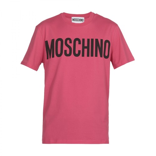 Moschino, T-shirt Różowy, male, 445.00PLN