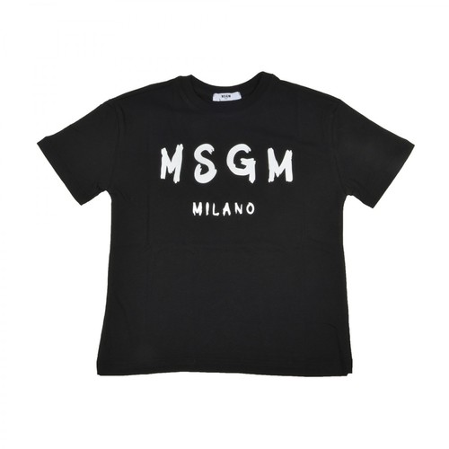 Msgm, T-shirt Czarny, female, 183.00PLN