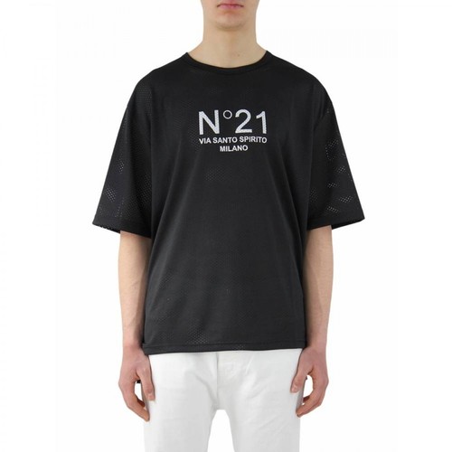 N21, T-shirt F072-4855 Czarny, male, 364.00PLN