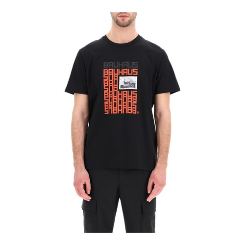Neil Barrett, bauhaus t-shirt Czarny, male, 883.00PLN