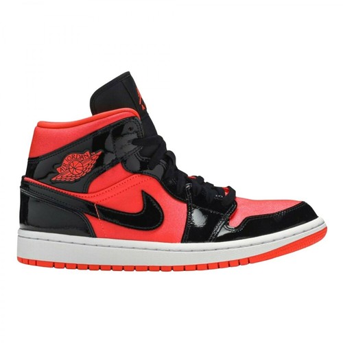 Nike, Air Jordan 1 Mid Hot Punch Sneakers Czarny, unisex, 1614.00PLN