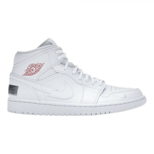 Nike, sneakers Air Jordan 1 Mid SE Biały, male, 1380.00PLN