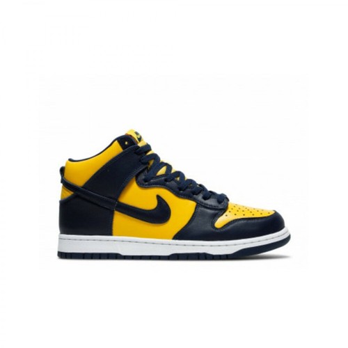 Nike, sneakers Dunk High Michigan Żółty, male, 1465.00PLN