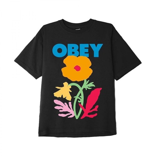 Obey, No future for apathy heavyweight t-shirt Czarny, female, 214.00PLN