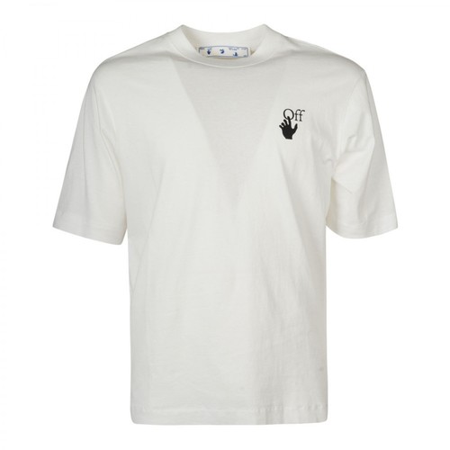 Off White, T-shirt Biały, male, 1095.00PLN