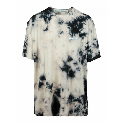 Off White, Tie-Dye Print T-Shirt Beżowy, male, 1633.00PLN