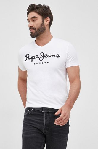 Pepe Jeans t-shirt ORIGINAL STRETCH V N 99.99PLN