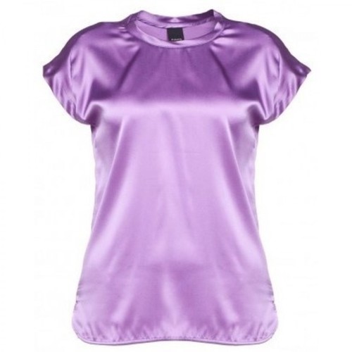 Pinko, Farida T-Shirt Fioletowy, female, 547.00PLN