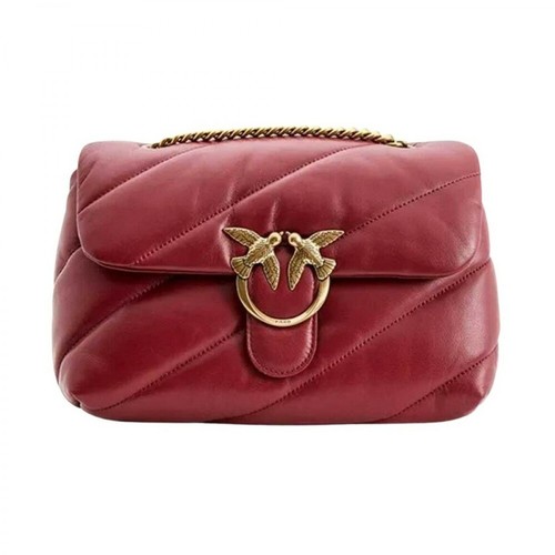 Pinko, Love Classic Puff Maxy Quilt bag1P22AY Y6Y3 Czerwony, female, 1490.00PLN