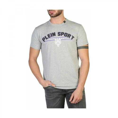 Plein Sport, t-shirt Tips114Tn Szary, male, 609.00PLN