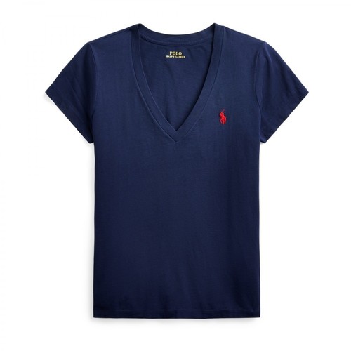 Polo Ralph Lauren, T-Shirt Niebieski, female, 301.00PLN