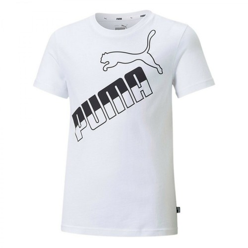Puma, Regular Fit T-Shirt Biały, male, 164.00PLN