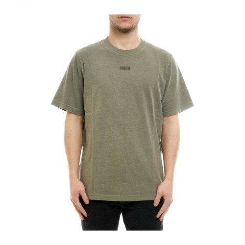 Puma, T-shirt Zielony, male, 320.00PLN