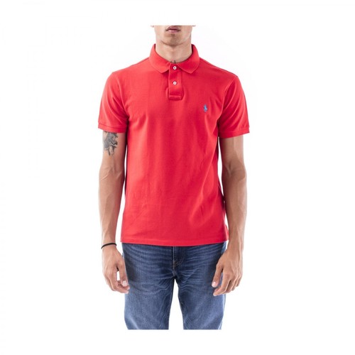 Ralph Lauren, Polo shirt Czerwony, male, 270.00PLN