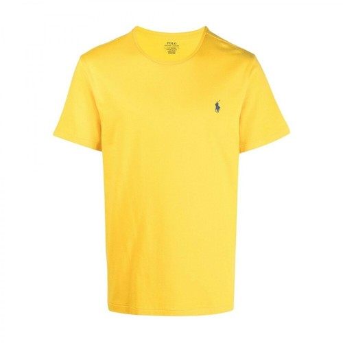 Ralph Lauren, T-shirt Żółty, male, 251.00PLN