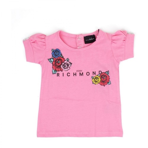 Richmond, Short sleeve T-shirt Różowy, female, 362.00PLN