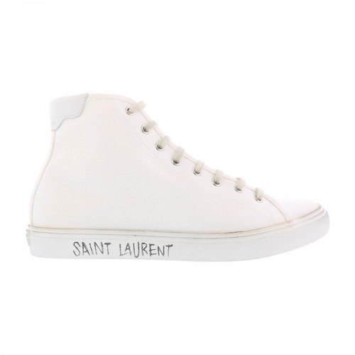 Saint Laurent, Malibu Olona/Mo Plus Used Sneakers Biały, male, 2263.83PLN