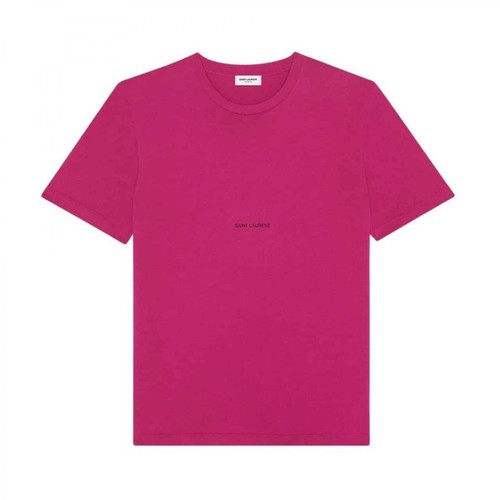 Saint Laurent, T-shirt Różowy, female, 1346.00PLN