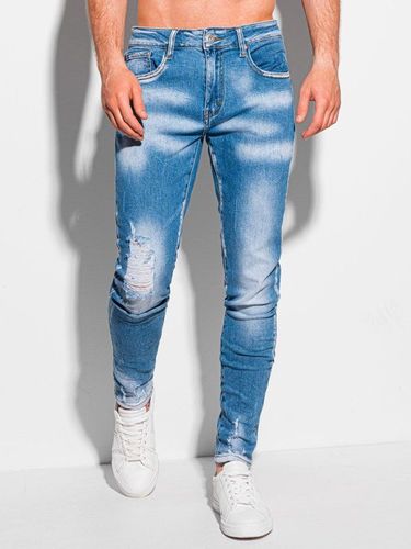 Spodnie męskie jeansowe 1099P - niebieskie 52.49PLN