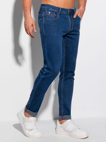 Spodnie męskie jeansowe 1101P - ciemnoniebieskie 39.99PLN