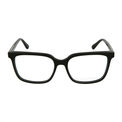 Stella McCartney, Square Acetate Optical Glasses Czarny, female, 780.00PLN