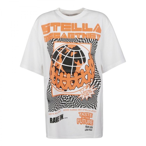 Stella McCartney, T-Shirt Biały, female, 183.00PLN