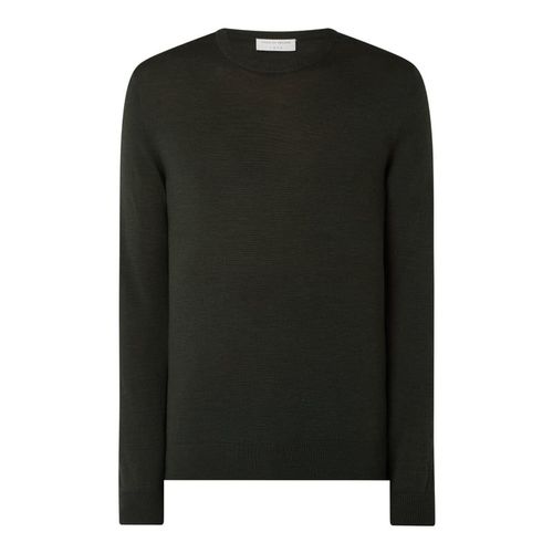 Sweter o kroju regular fit z wełny merino model ‘Nichols’ 279.99PLN