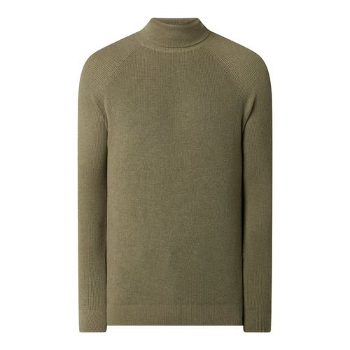 Sweter z wywijanym kołnierzem z bawełny ekologicznej 159.99PLN