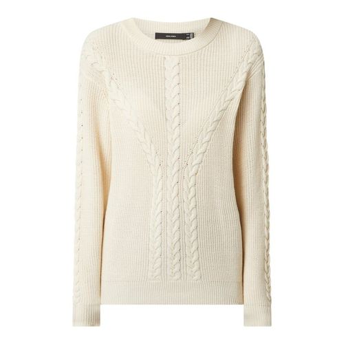 Sweter ze ściegiem warkoczowym model ‘Elena’ 119.99PLN