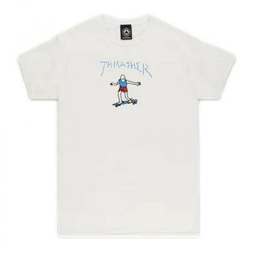 Thrasher, T-shirt Biały, male, 238.00PLN