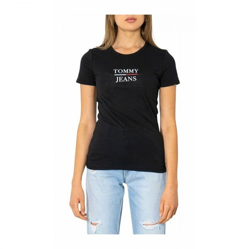 Tommy Jeans, T-Shirt Czarny, female, 295.07PLN
