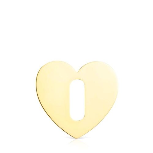 Tous Plancha - Zawieszka z żółtego srebra Vermeil w kształcie serca 230.00PLN