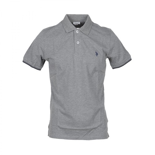 U.s. Polo Assn., T-shirt Szary, male, 556.00PLN