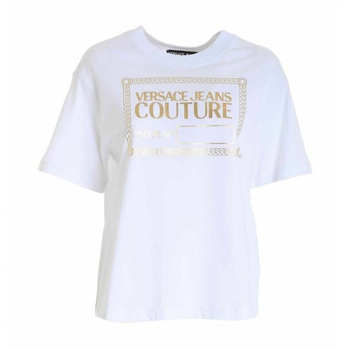 Versace Jeans Couture, Piece number t-shirt Biały, female, 440.00PLN