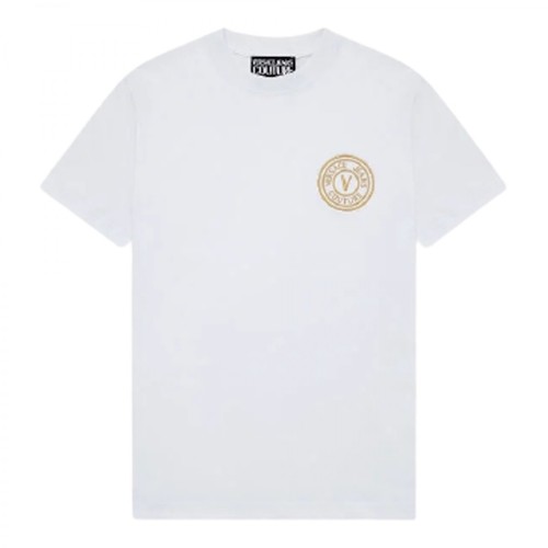 Versace Jeans Couture, T-Shirt Biały, male, 834.00PLN