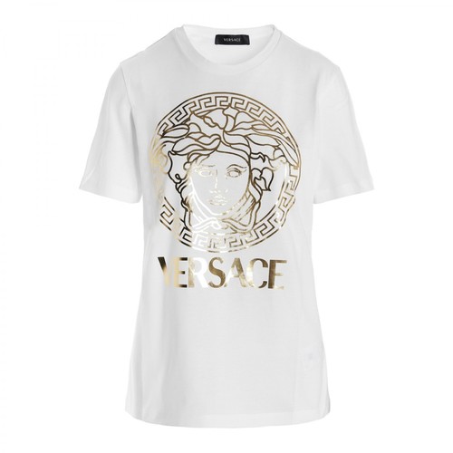 Versace, T-shirts Biały, female, 1368.00PLN