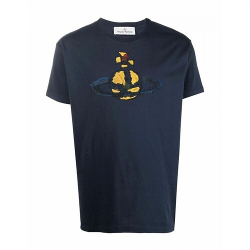 Vivienne Westwood, T-shirt Niebieski, male, 811.00PLN